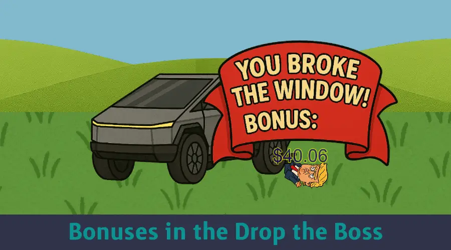 Bonuses in Drop The Boss Demo
